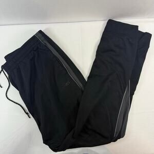 Spalding Black Track Pants/ Sweatpants Size XL